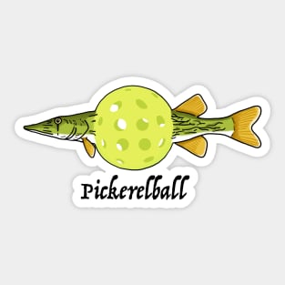 Pickerelball Sticker